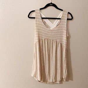 Tan tank top